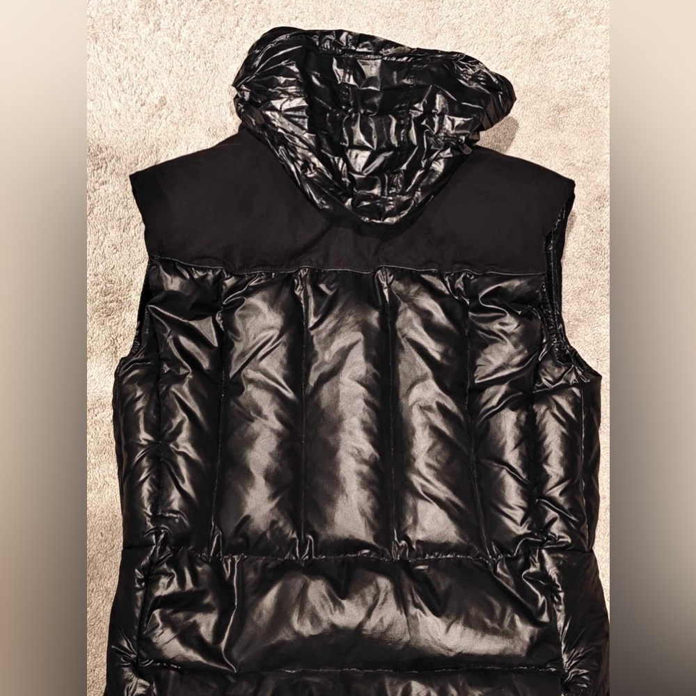 Black Hugo Boss Puff Down Vest